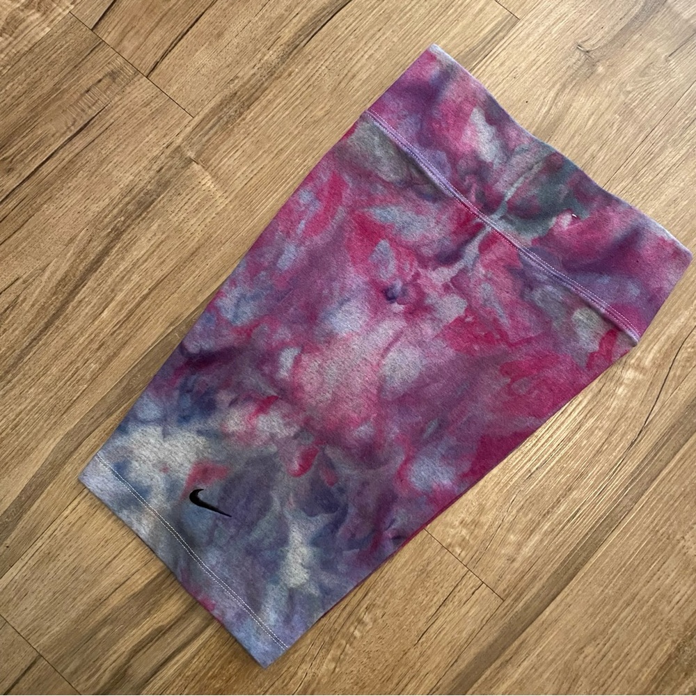 🔵NEW🟣 CUSTOM NIKE TIE DYE WMNS BICYCLE SHORTS